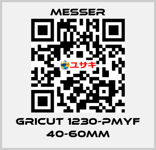 Gricut 1230-PMYF 40-60mm Messer