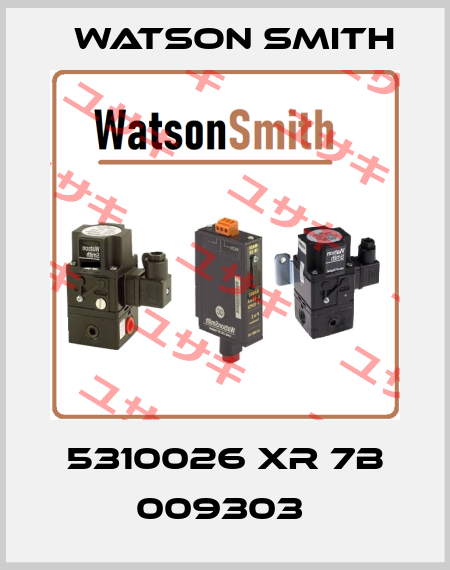 5310026 XR 7B 009303  Watson Smith