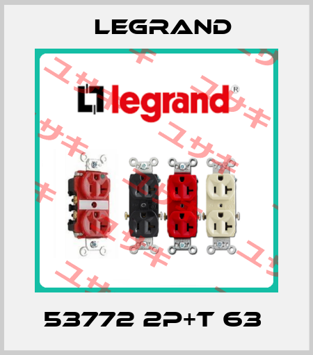 53772 2P+T 63  Legrand