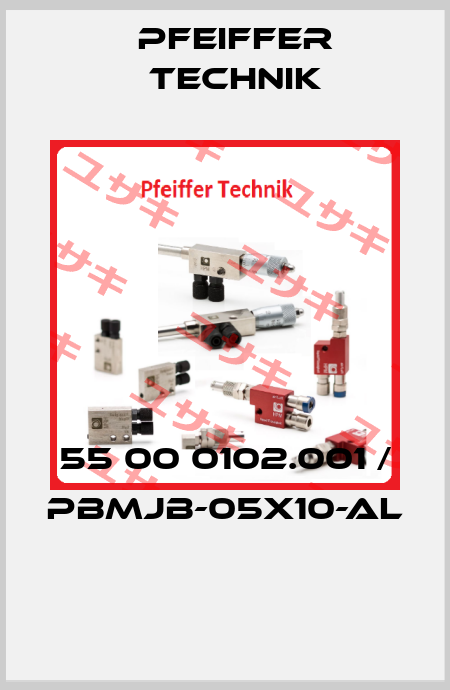 55 00 0102.001 / PBMJB-05x10-AL  Pfeiffer Technik
