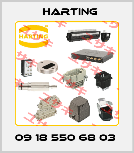 09 18 550 68 03  Harting