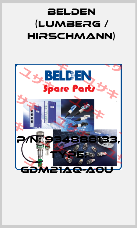 P/N: 934888133, Type: GDM21AQ-A0U  Belden (Lumberg / Hirschmann)
