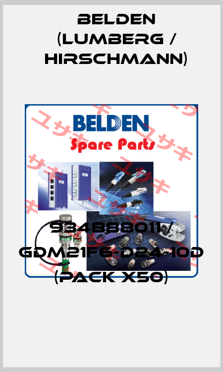 934888011 / GDM21F6-D24-10D (pack x50) Belden (Lumberg / Hirschmann)