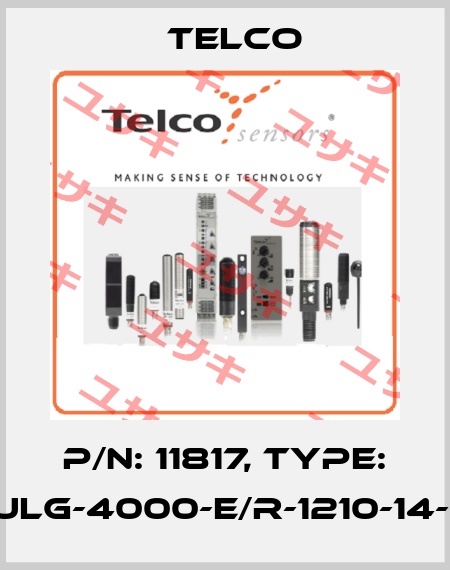 p/n: 11817, Type: SULG-4000-E/R-1210-14-01 Telco