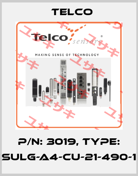 P/N: 3019, Type: SULG-A4-CU-21-490-1 Telco