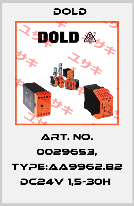Art. No. 0029653, Type:AA9962.82 DC24V 1,5-30H  Dold