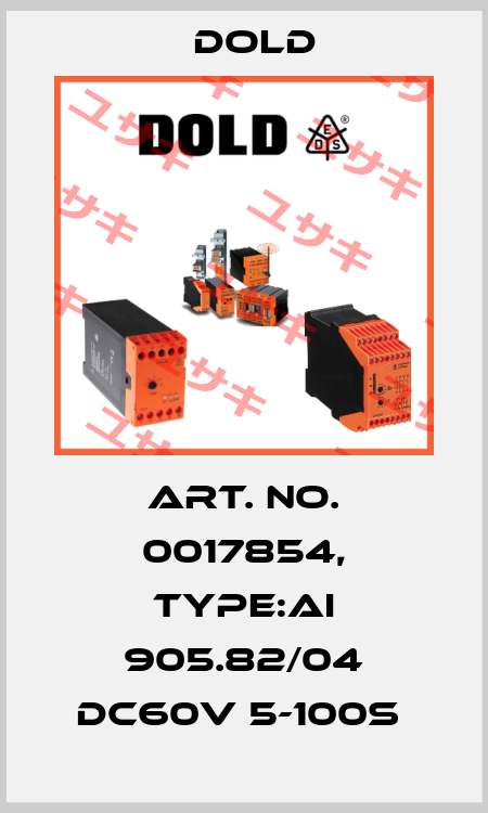 Art. No. 0017854, Type:AI 905.82/04 DC60V 5-100S  Dold