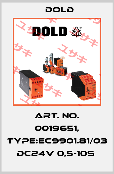 Art. No. 0019651, Type:EC9901.81/03 DC24V 0,5-10S  Dold