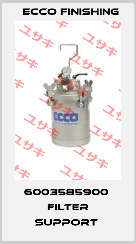 6003585900  FILTER SUPPORT  Ecco Finishing