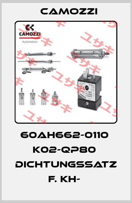 60AH662-0110  K02-QP80  DICHTUNGSSATZ F. KH-  Camozzi
