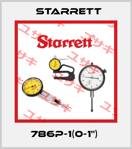 786P-1(0-1")  Starrett