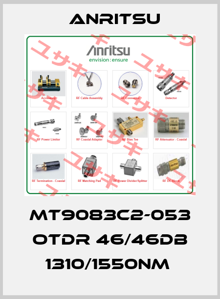 MT9083C2-053 OTDR 46/46dB 1310/1550nm  Anritsu