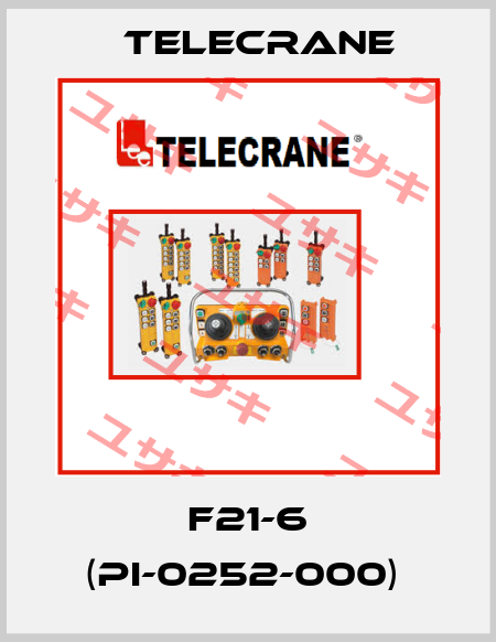 F21-6 (PI-0252-000)  Telecrane