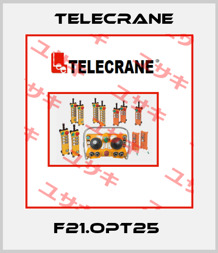 F21.OPT25  Telecrane