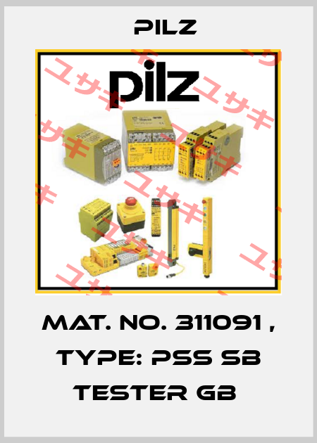 Mat. No. 311091 , Type: PSS SB TESTER GB  Pilz