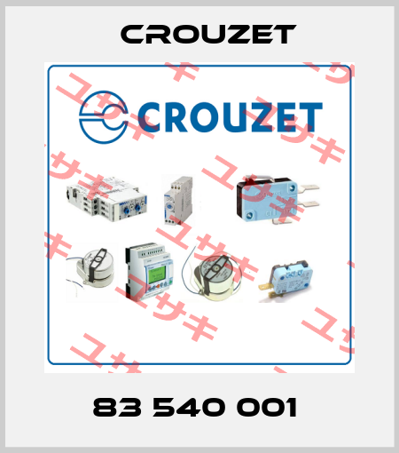 83 540 001  Crouzet
