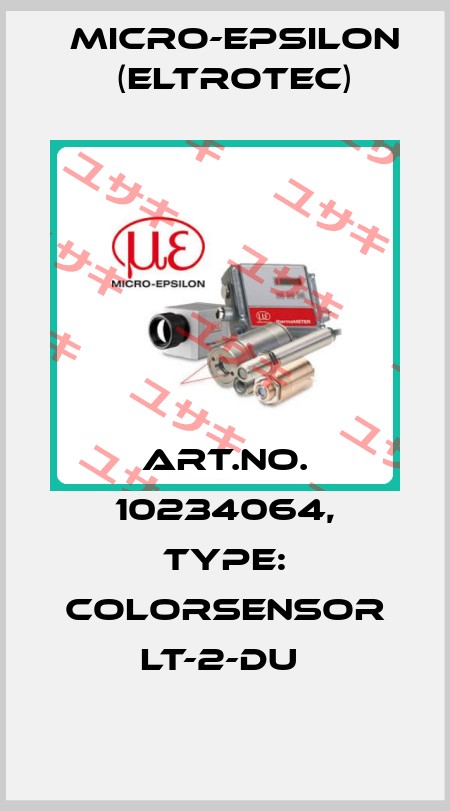 Art.No. 10234064, Type: colorSENSOR LT-2-DU  Micro-Epsilon (Eltrotec)