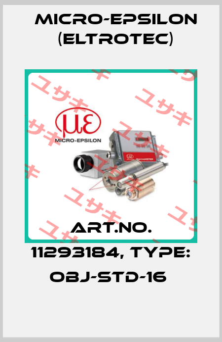 Art.No. 11293184, Type: OBJ-STD-16  Micro-Epsilon (Eltrotec)