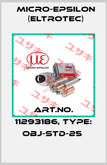 Art.No. 11293186, Type: OBJ-STD-25  Micro-Epsilon (Eltrotec)