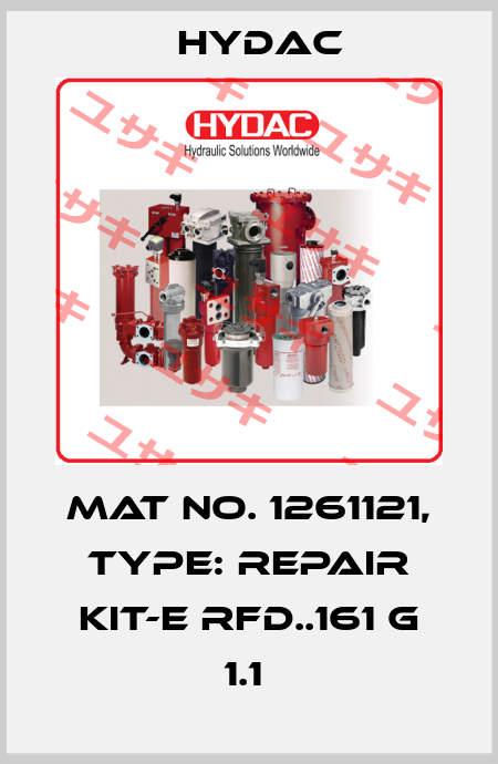 Mat No. 1261121, Type: REPAIR KIT-E RFD..161 G 1.1  Hydac