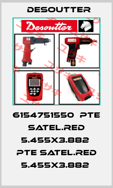 6154751550  PTE SATEL.RED 5.455X3.882  PTE SATEL.RED 5.455X3.882  Desoutter