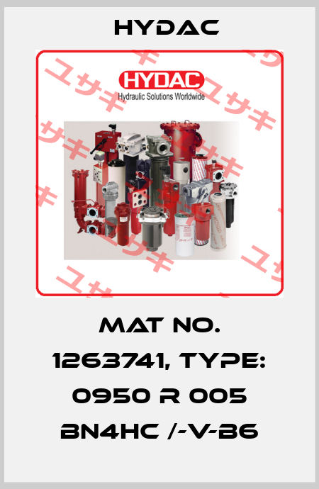 Mat No. 1263741, Type: 0950 R 005 BN4HC /-V-B6 Hydac