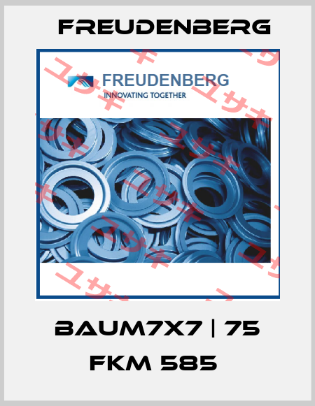 BAUM7X7 | 75 FKM 585  Freudenberg