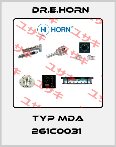 Typ MDA 261C0031  Dr.E.Horn