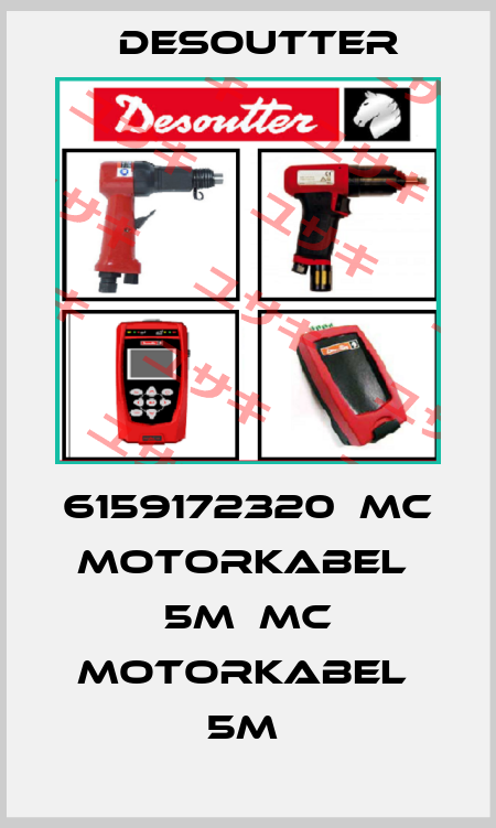 6159172320  MC MOTORKABEL  5M  MC MOTORKABEL  5M  Desoutter