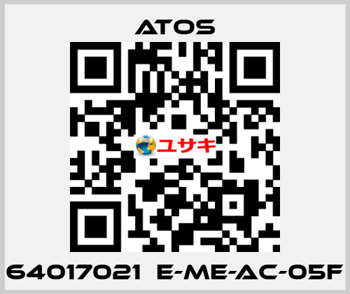 64017021  E-ME-AC-05F Atos