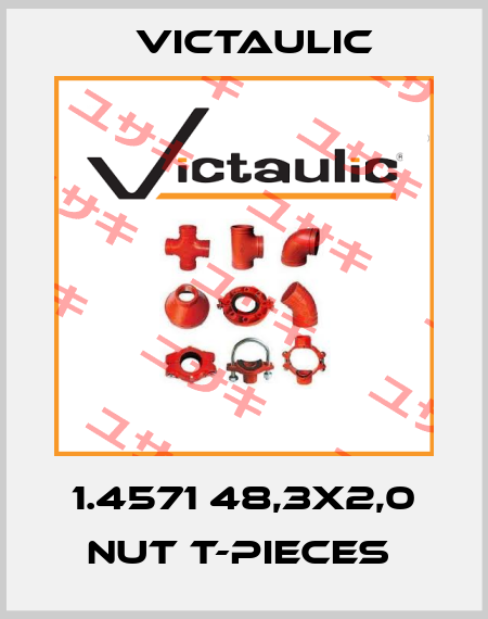 1.4571 48,3X2,0 NUT T-PIECES  Victaulic