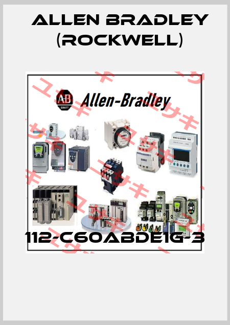 112-C60ABDE1G-3  Allen Bradley (Rockwell)