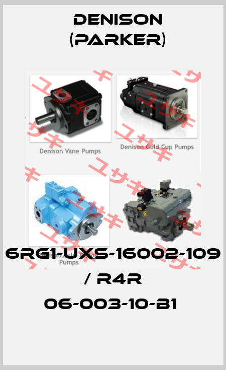 6RG1-UXS-16002-109 / R4R 06-003-10-B1  Denison (Parker)