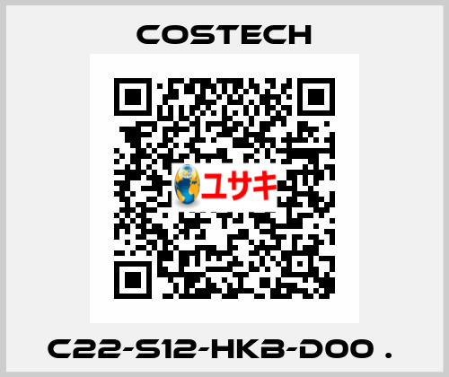 C22-S12-HKB-D00 .  Costech