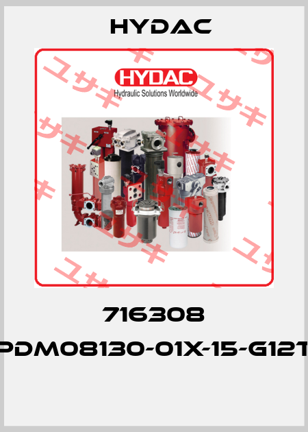 716308 PDM08130-01X-15-G12T  Hydac