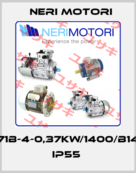 71B-4-0,37KW/1400/B14 IP55  Neri Motori
