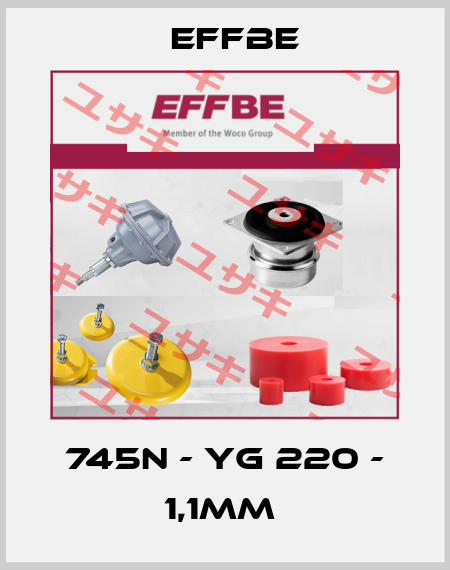 745N - YG 220 - 1,1MM  Effbe