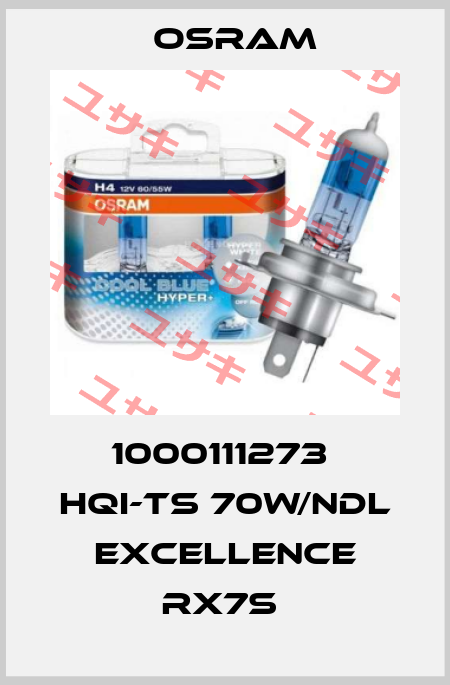 1000111273  HQI-TS 70W/NDL EXCELLENCE RX7S  Osram