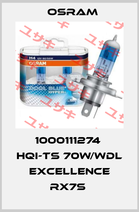 1000111274  HQI-TS 70W/WDL EXCELLENCE RX7S  Osram