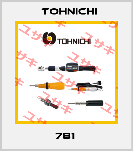 781  Tohnichi