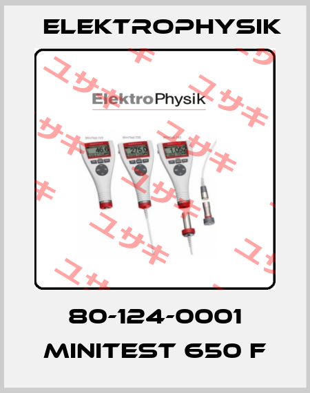 80-124-0001 MiniTest 650 F ElektroPhysik