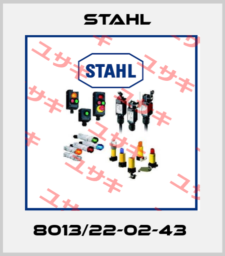 8013/22-02-43  Stahl