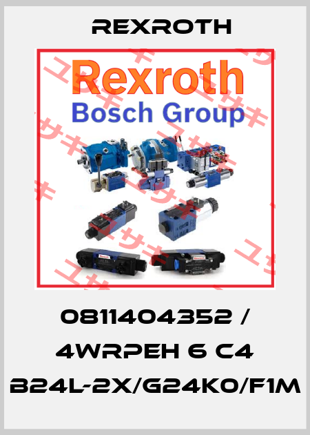 0811404352 / 4WRPEH 6 C4 B24L-2X/G24K0/F1M Rexroth