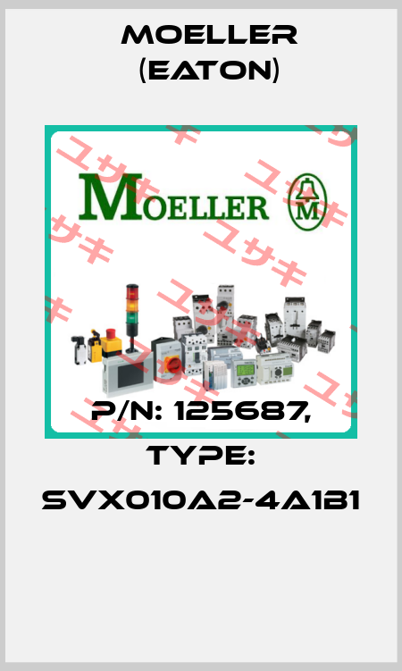 P/N: 125687, Type: SVX010A2-4A1B1  Moeller (Eaton)