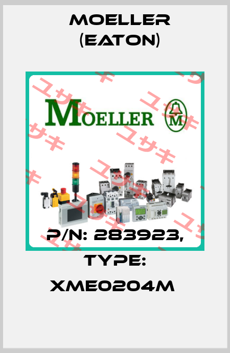 P/N: 283923, Type: XME0204M  Moeller (Eaton)