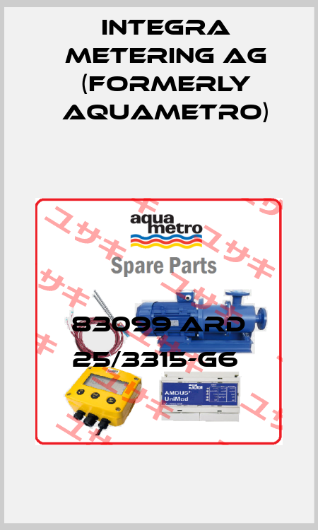 83099 ARD 25/3315-G6  Integra Metering AG (formerly Aquametro)
