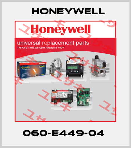 060-E449-04  Honeywell