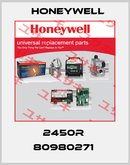 2450R  80980271  Honeywell