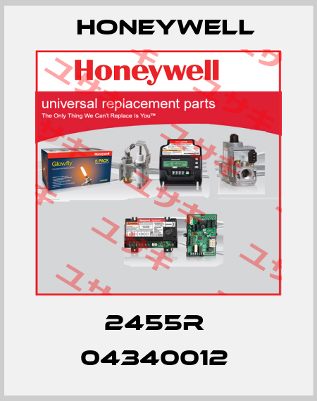 2455R  04340012  Honeywell