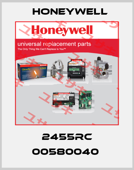 2455RC 00580040  Honeywell